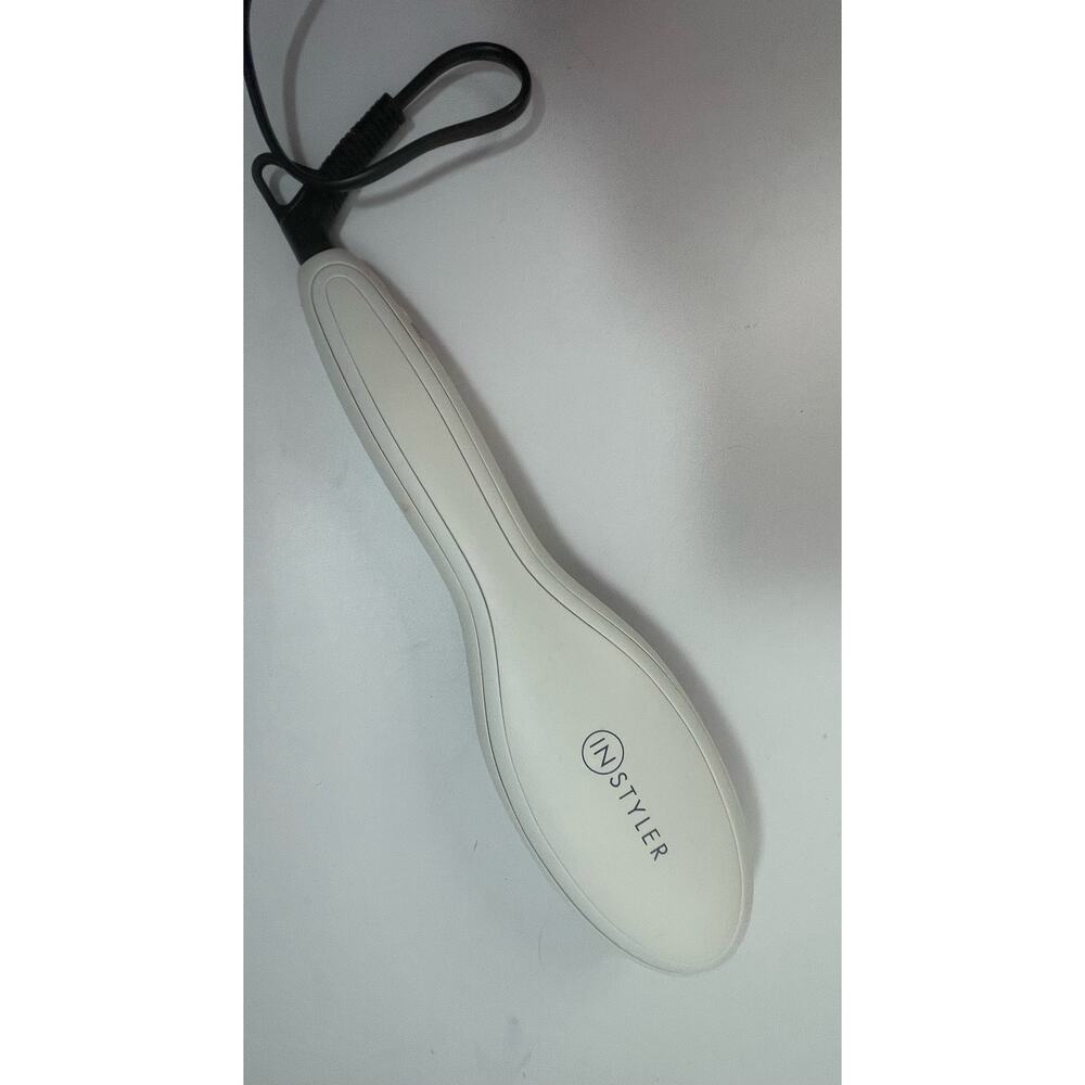 INStyler Straightening Hot Hair Brush Paddle Heat Smoothing Sleek Straight Up